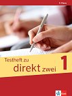 Direkt zwei - ниво 1 (A1): Помагало с тестове по немски език за 9. клас - 