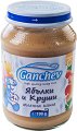 Ganchev - Млечна каша с ябълки и круши - Бурканче от 190 g за бебета над 4 месеца - 