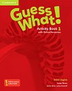 Guess What! - ниво 1: Учебна тетрадка по английски език - Susan Rivers - 