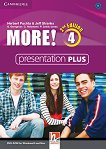 MORE! - ниво 4 (B1): Presentation Plus - DVD-ROM с материали за учителя по английски език Second Edition - 