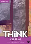 Think - ниво 2 (B1): Учебна тетрадка по английски език - книга