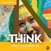 Think - ниво 3 (B1+): 3 CD с аудиоматериали по английски език - учебна тетрадка