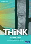 Think - ниво 4 (B2): Учебна тетрадка по английски език - книга