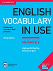 English Vocabulary in Use: Elementary Book with Answers and Enhanced eBook Third Edition - помагало