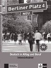 Berliner Platz Neu - ниво 4 (B2): Помагало по немски език - речник