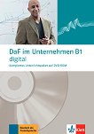 DaF im Unternehmen - ниво B1: DVD-ROM с интерактивна версия на учебната система по бизнес немски език - учебна тетрадка