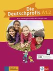 Die Deutschprofis - ниво A1.2: Комплект от учебник и учебна тетрадка по немски език + онлайн материали - учебник