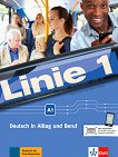 Linie - ниво A1: Комплект от учебник и учебна тетрадка по немски език + DVD-ROM - помагало