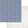 Хартии за скрапбукинг Stamperia - Малки бели цветенца
