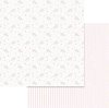 Хартии за скрапбукинг - Малки рози - Размери 30.5 х 30.5 cm