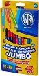 Двустранни цветни моливи Astra S.A. Jumbo