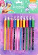 Цветни моливи Kids Licensing - Искрица и Сияйница