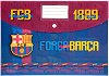 Папка с копче Derform - ФК Барселона - Формат A4 - 