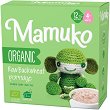 Mamuko - Био безмлечна каша със зелена елда - Опаковка от 240 g за бебета над 4 месеца - 