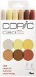 Двувърхи маркери - Ciao Hair - Комплект от 6 цвята от серията "Ciao" - 