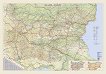 Стенна карта: България - пътна карта - карта