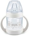 Неразливаща се чаша с мек накрайник и дръжки - Nature Sense 150 ml - За бебета от 6 до 18 месеца - 