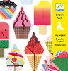 Оригами Djeco - Сладкиши - Творчески комплект - 