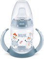 Неразливаща се преходна чаша NUK - 150 ml, с мек накрайник, за 6-18 месеца - 