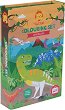 Оцвети сам и декорирай - Динозаври - Творчески комплект със стикери от серията "Tiger Tribe" - 