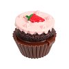 IDC Color Delicious Cupcakes Lip Balm - Балсам за устни с аромат на ягоди - 