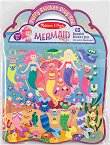 Русалки - книжка със стикери за многократна употреба Mermaid - Puffy Sticker Play Set - 