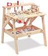 Детска работилница с инструменти - Детска дървена играчка - играчка