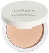 Lumene Luminous Pressed Powder - Компактна пудра за лице с блестящ ефект - 