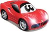 Детска количка Bburago Ferrari ECO Drivers - С pull-back механизъм и светлини от серията Junior - 