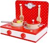 Детска дървена кухня и прибори за игра Classic World - 