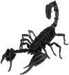 Скорпион - Картонен 3D модел за сглобяване - 
