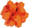 Оранжев кристал - 3D пъзел от серията "IQ тест" - 