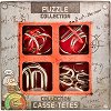 Extreme Metal Puzzles - Комплект от 4 броя 3D пъзела от серията "Casse-Tetes" - 