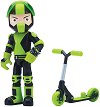 Rustbuggy Ben - Комплект фигура и тротинетка от серията "Ben 10" -