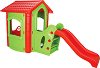 Детска къщичка с пързалка Pilsan - С размери 112 / 220 / 131 cm - играчка