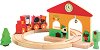ЖП гара - Детска дървена играчка - 