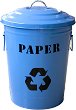 Среден кош за разделно събиране на отпадъци - Paper