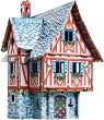 Картонен 3D модел за сглобяване - Къщата на търговеца - макет
