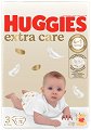 Пелени Huggies Elite Soft 3 - 21 или 80 броя, за бебета 5-9 kg - 