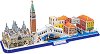 Венеция - 3D картонен пъзел от 126 части - 