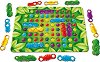 Цветни гъсенички - Детска състезателна игра - 