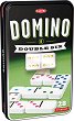 Домино - Double 6 - Комплект в метална кутия - 