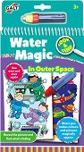 Книжка за оцветяване с вода - В открития космос - детска книга