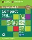 Compact First -  ниво B2: Учебна тетрадка Учебен курс по английски език - Second Edition - учебник