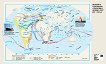 Стенна карта: Великите географски открития и Новият свят XV - XVII в. - карта