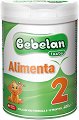 Преходно мляко - Bebelan Lacta Alimenta 2 - Метална кутия от 400 g за бебета от 6 до 12 месеца - 