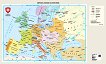Стенна карта: Европа в края на XVIII век - 