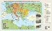 Стенна карта: Победа на антихитлеристката коалиция в Европа и в Северна Африка 1943 - 1945 г. - 