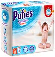 Гащички Pufies Sensitive Pants 5 Junior - 42 и 66 броя, за бебета 12-18 kg - 