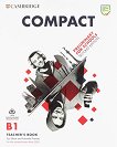 Compact Preliminary for Schools - Ниво B1: Книга за учителя Учебен курс по английски език - Second Edition - учебник